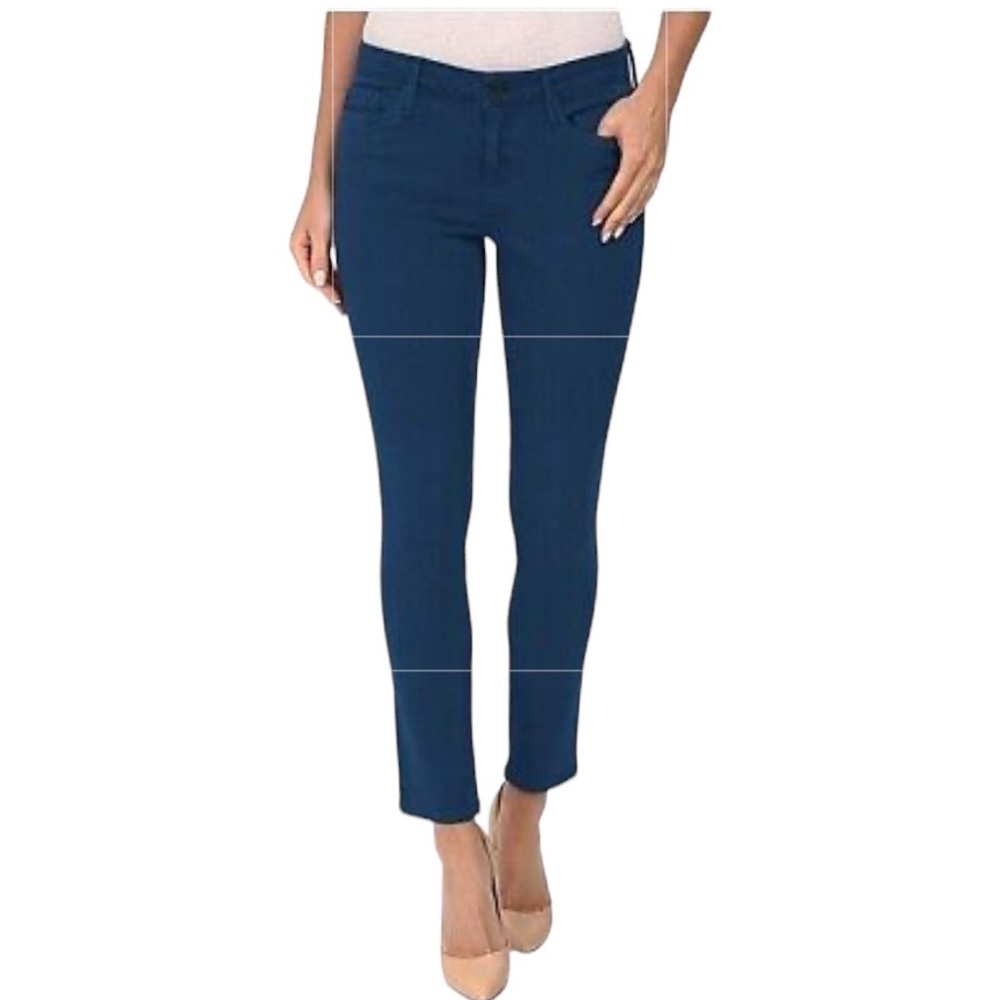 New Calvin Klein Women Ankle Skinny Navy Blue Jeans